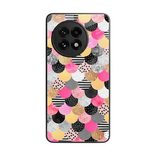 Mermaid Glow back phone cover | glass case for oneplus 13r