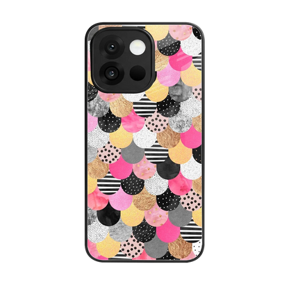 Mermaid Glow back phone cover | glass case for oneplus 13s