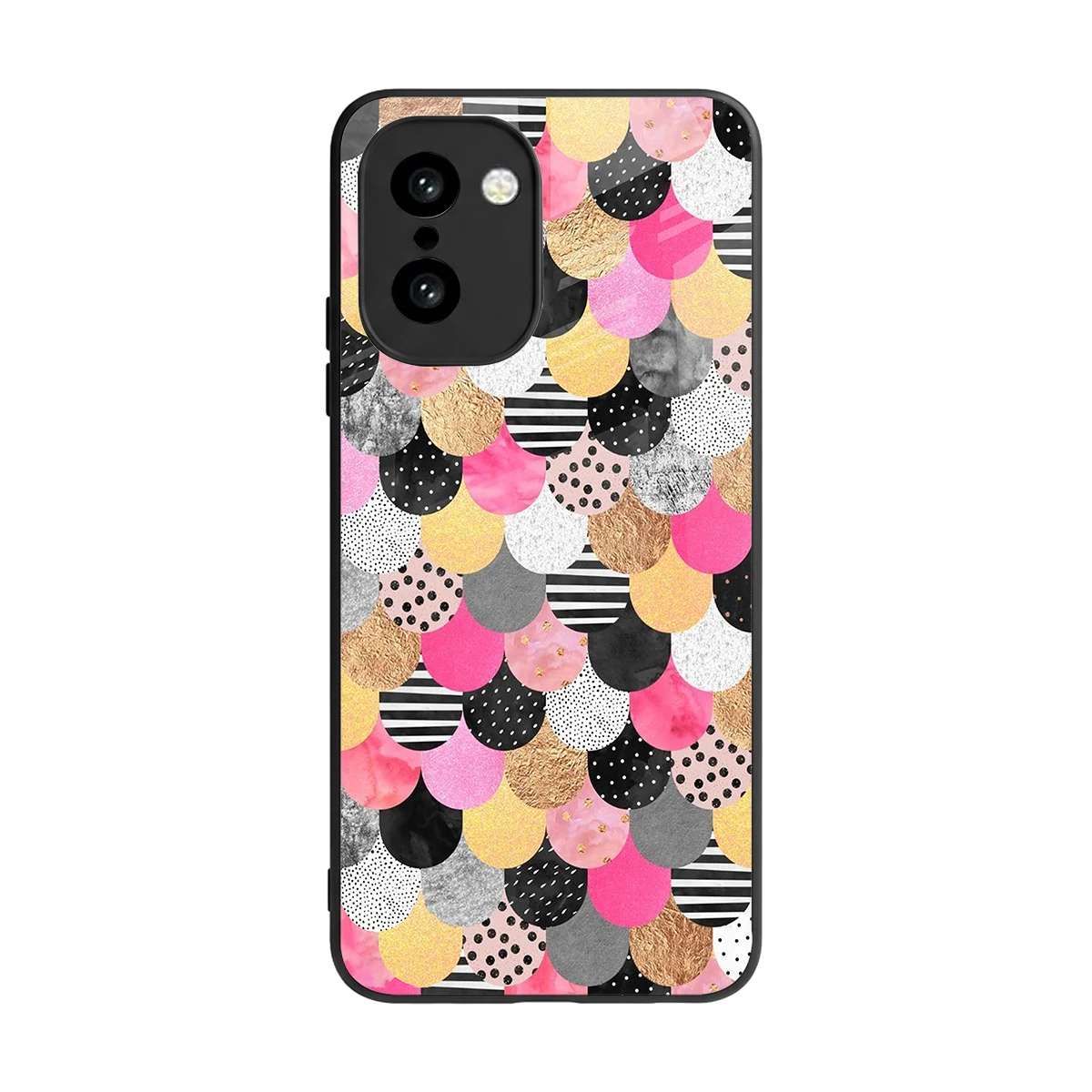 Mermaid Glow back phone cover | glass case for oneplus 15r