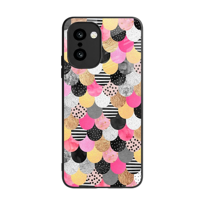 Mermaid Glow back phone cover | glass case for oneplus 15r