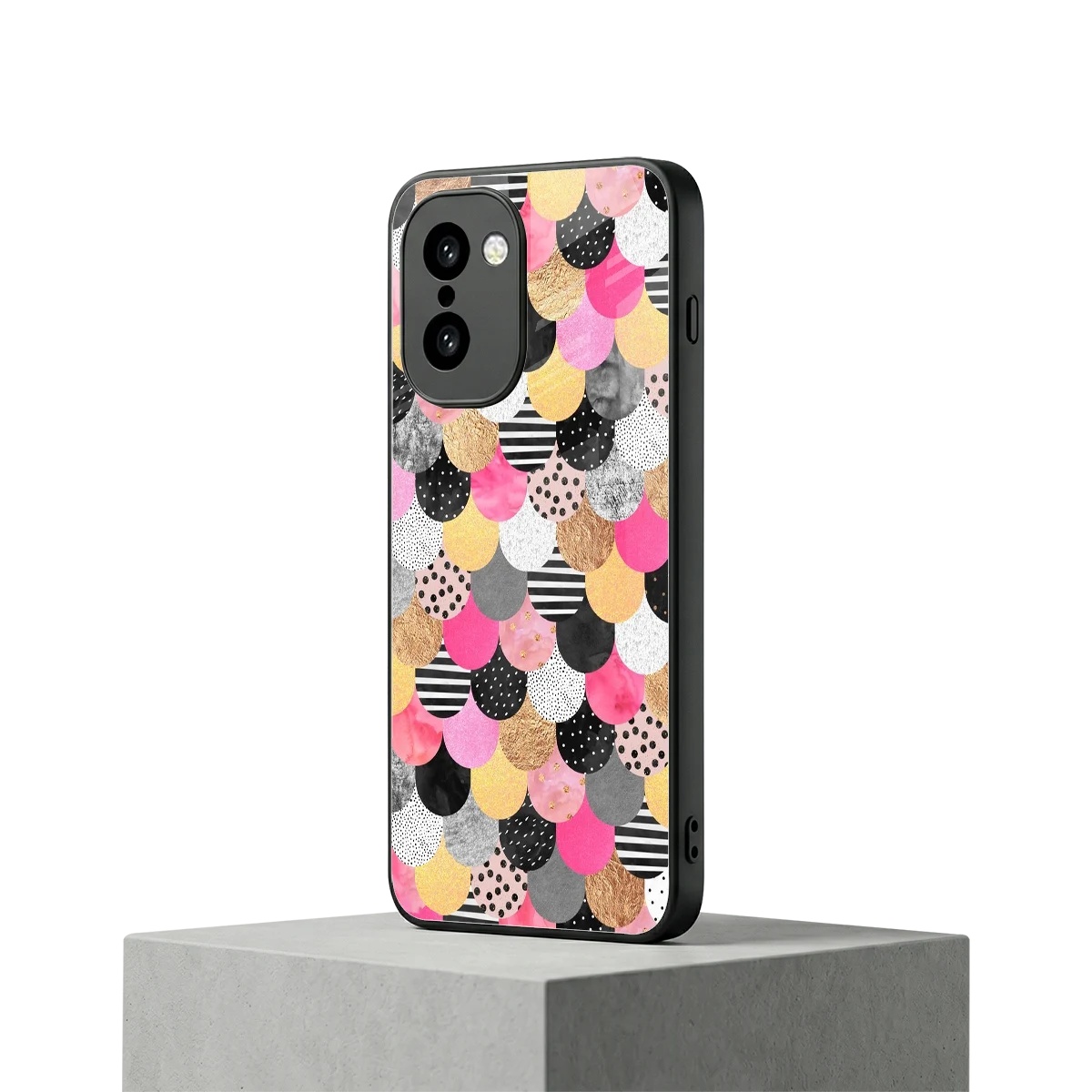 Mermaid Glow oneplus 15r mobile cover | shockproof glass phone case