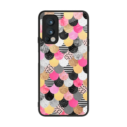 Mermaid Glow back phone cover | glass case for oneplus nord 2