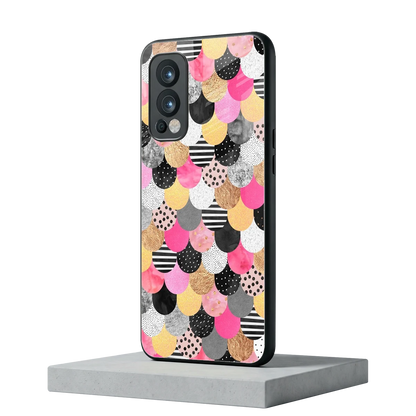 Mermaid Glow oneplus nord 2 mobile cover | shockproof glass phone case