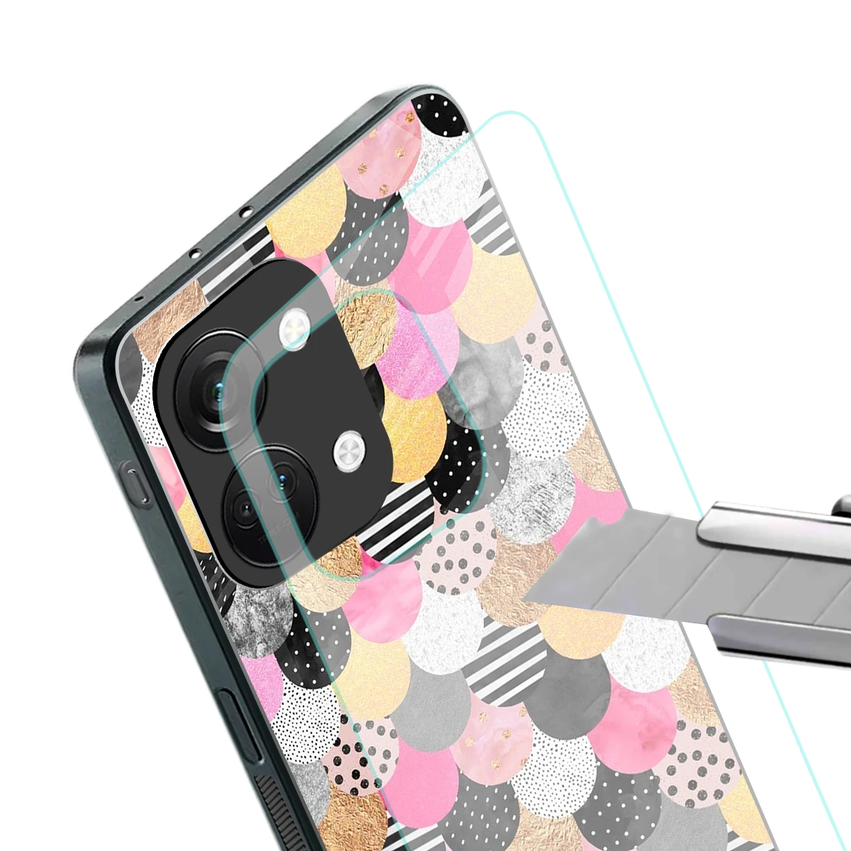 Mermaid Glow stylish phone case for oneplus nord 3 | glossy glass and slim fit