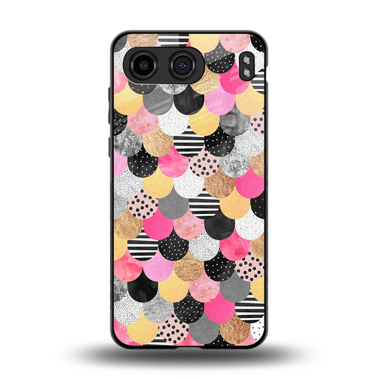 Mermaid Glow back phone cover | glass case for oneplus nord 4