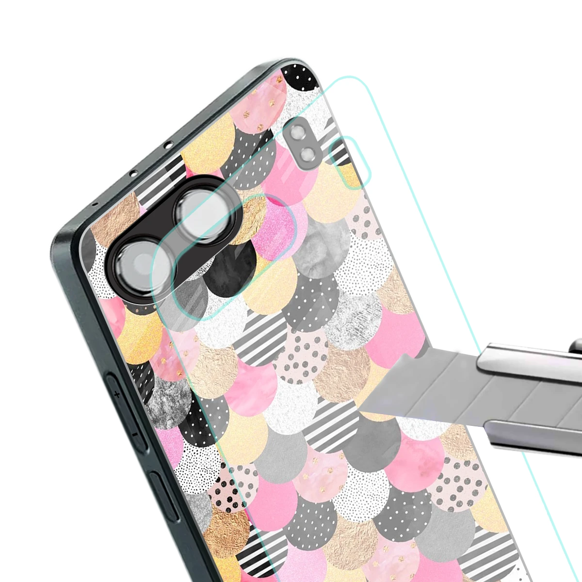 Mermaid Glow stylish phone case for oneplus nord 4 | glossy glass and slim fit