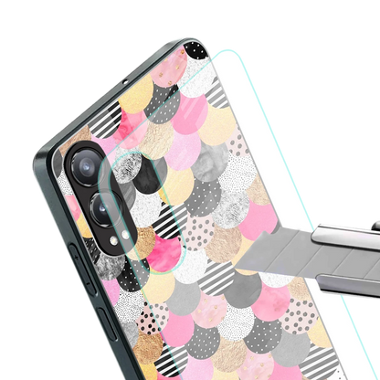 Mermaid Glow stylish phone case for oneplus nord ce 4 lite | glossy glass and slim fit