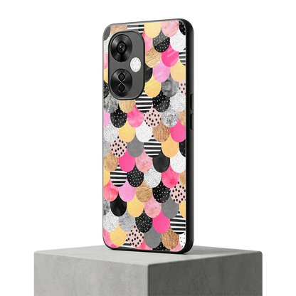 Mermaid Glow oneplus nord ce 3 lite mobile cover | shockproof glass phone case