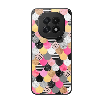 Mermaid Glow back phone cover | glass case for oppo f29 5g