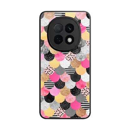 Mermaid Glow back phone cover | glass case for oppo f29 pro 5g