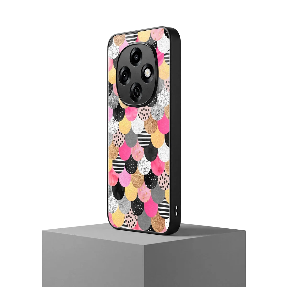 Mermaid Glow oppo f31 pro 5g mobile cover | shockproof glass phone case