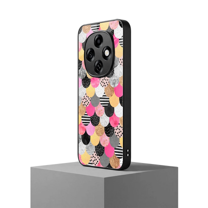 Mermaid Glow oppo f31 pro 5g mobile cover | shockproof glass phone case