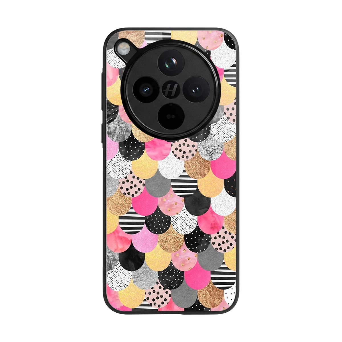Mermaid Glow back phone cover | glass case for oppo find x8