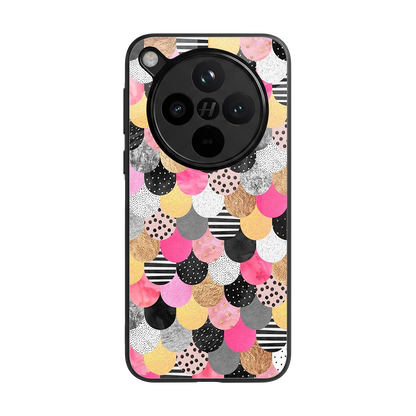 Mermaid Glow back phone cover | glass case for oppo find x8