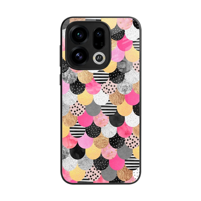Mermaid Glow back phone cover | glass case for oppo find x9