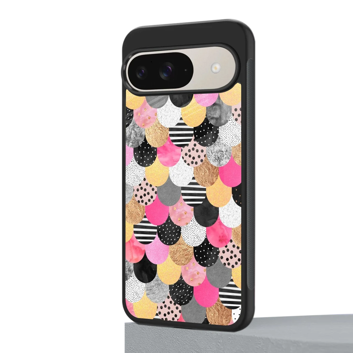 Mermaid Glow google pixel 9 mobile cover | shockproof glass phone case