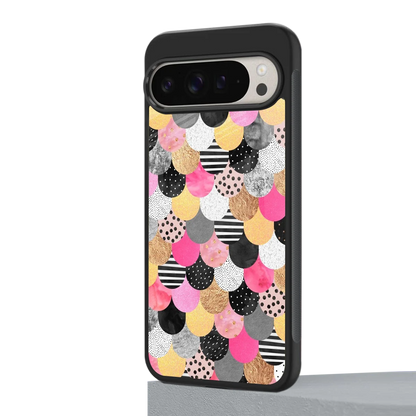 Mermaid Glow google pixel 9 pro mobile cover | shockproof glass phone case
