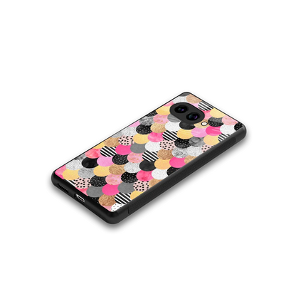Mermaid Glow stylish phone case for google pixel 9a | glossy glass and slim fit