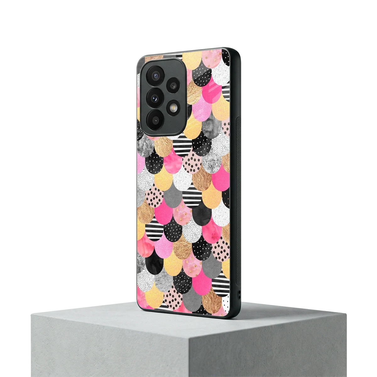 Mermaid Glow samsung galaxy a23 mobile cover | shockproof glass phone case