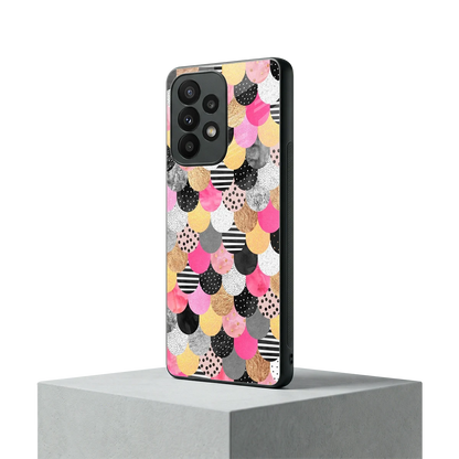 Mermaid Glow samsung galaxy a23 mobile cover | shockproof glass phone case
