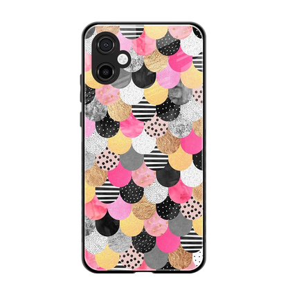 Mermaid Glow back phone cover | glass case for samsung galaxy a06 5g