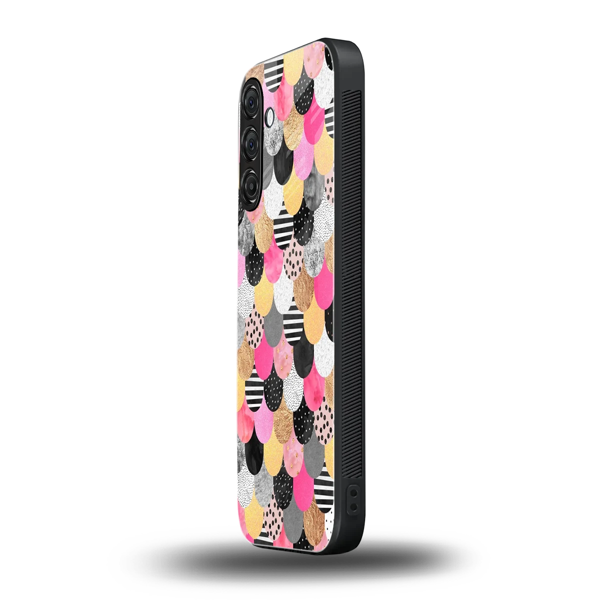 Mermaid Glow samsung galaxy m35 5g mobile cover | shockproof glass phone case