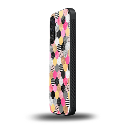 Mermaid Glow samsung galaxy m35 5g mobile cover | shockproof glass phone case