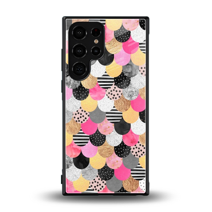Mermaid Glow back phone cover | glass case for samsung galaxy s24 ultra