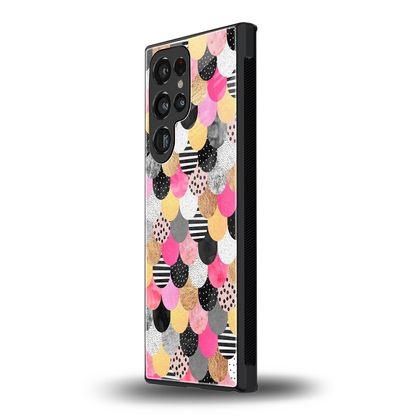 Mermaid Glow samsung galaxy s23 ultra mobile cover | shockproof glass phone case