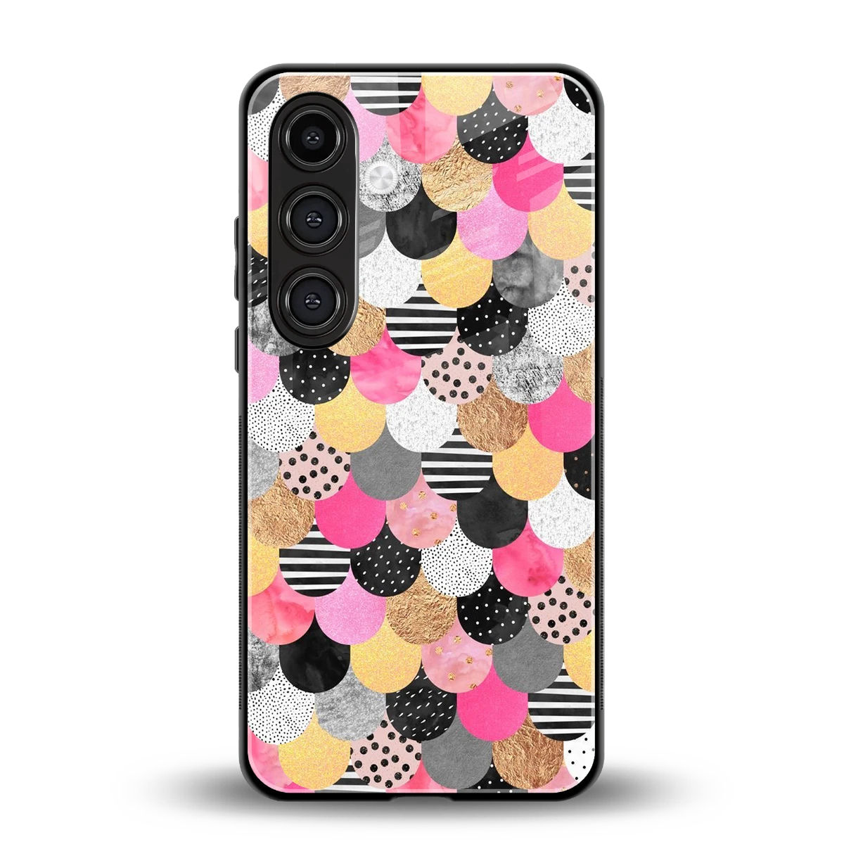 Mermaid Glow back phone cover | glass case for samsung galaxy s23 fe