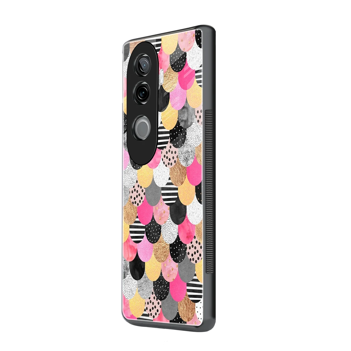 Mermaid Glow vivo v40e mobile cover | shockproof glass phone case