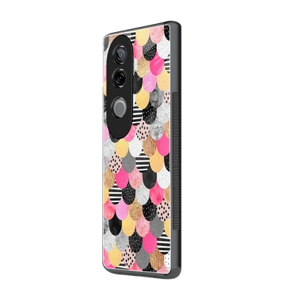 Mermaid Glow vivo v40e mobile cover | shockproof glass phone case