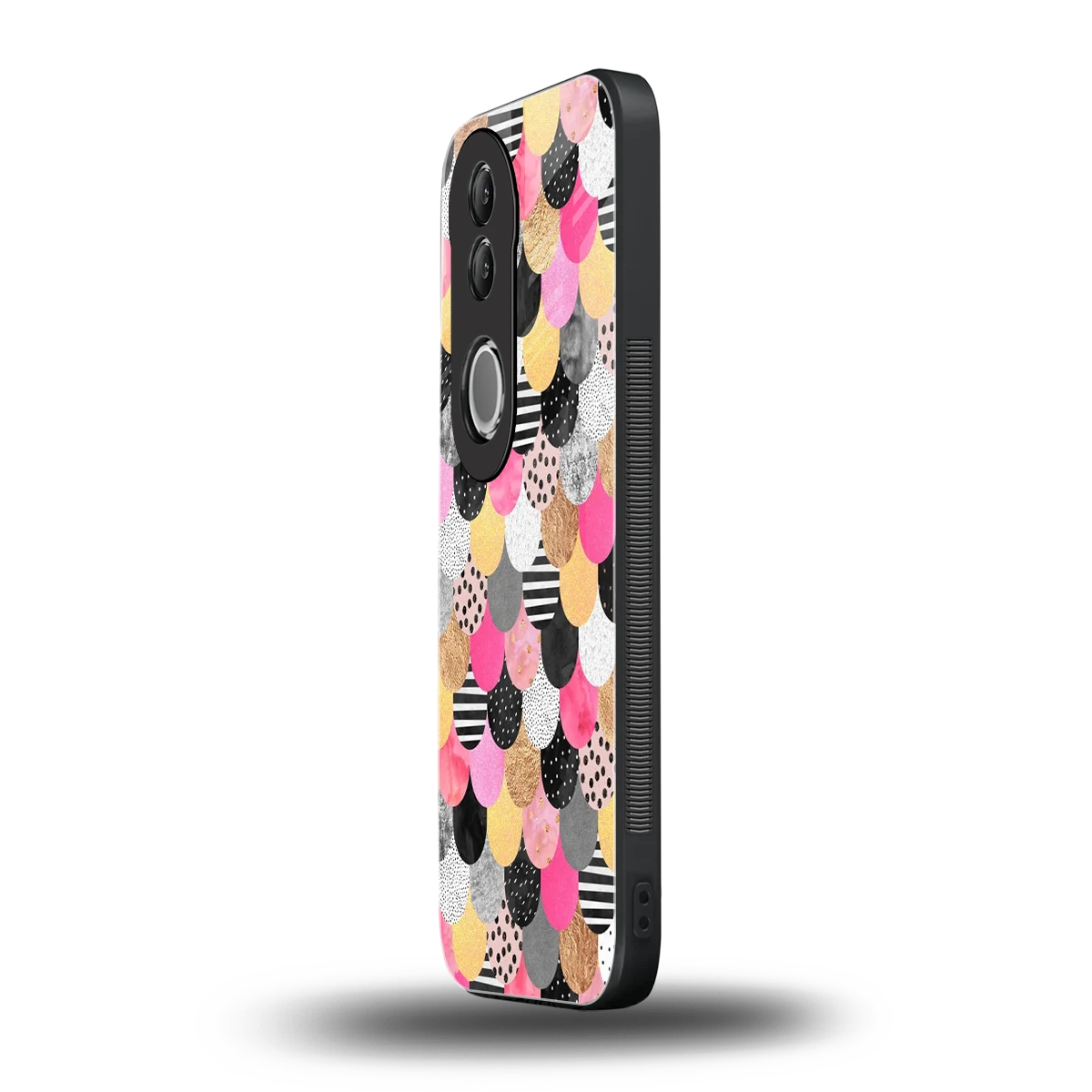 Mermaid Glow vivo v50 mobile cover | shockproof glass phone case