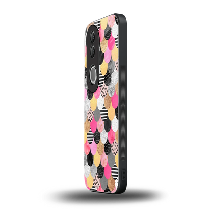 Mermaid Glow vivo v50 mobile cover | shockproof glass phone case