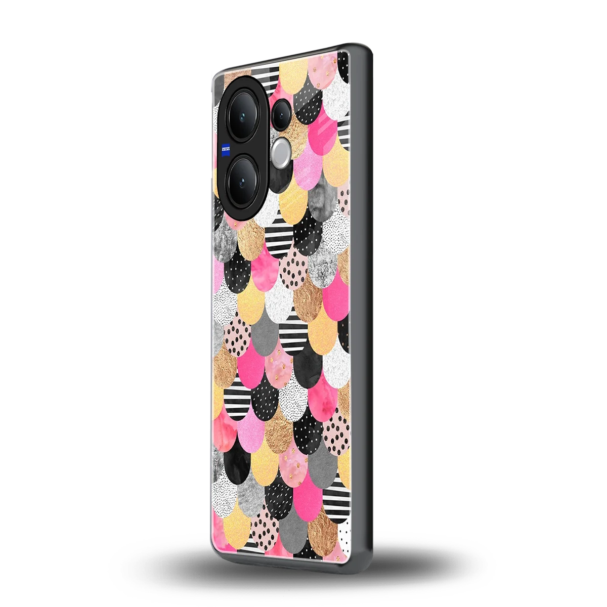 Mermaid Glow vivo v60 mobile cover | shockproof glass phone case