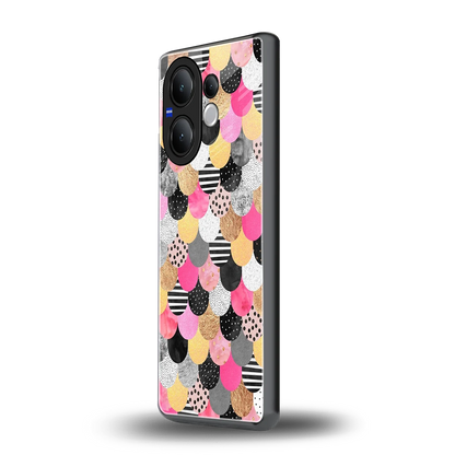 Mermaid Glow vivo v60 mobile cover | shockproof glass phone case
