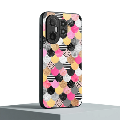 Mermaid Glow vivo x200 fe mobile cover | shockproof glass phone case