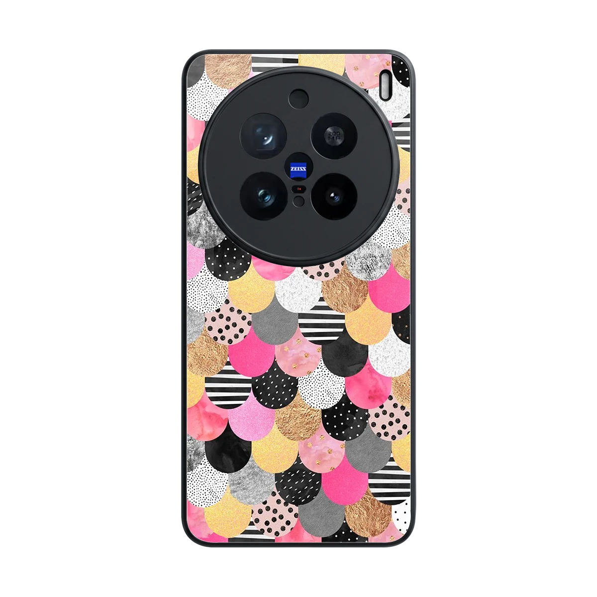 Mermaid Glow back phone cover | glass case for vivo x200 pro
