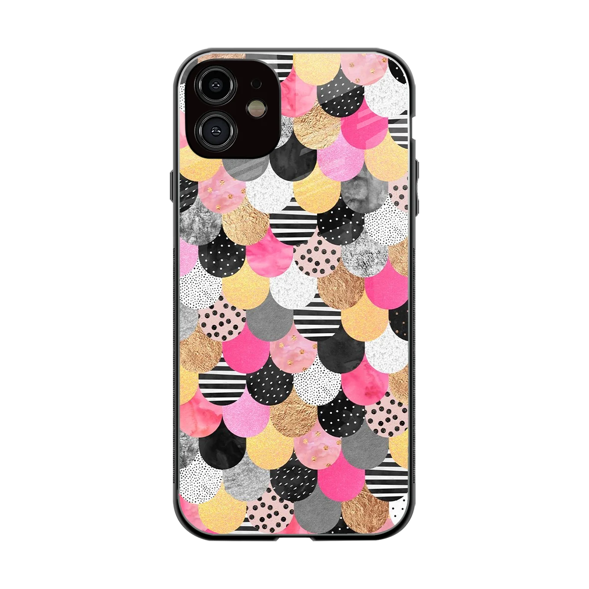 Mermaid Glow back phone cover | glass case for iphone 11