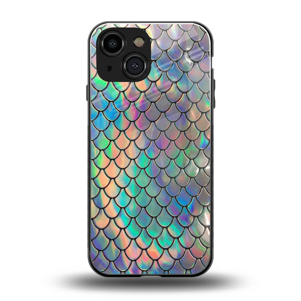 Mermaid back phone cover | glass case for iphone 12 mini
