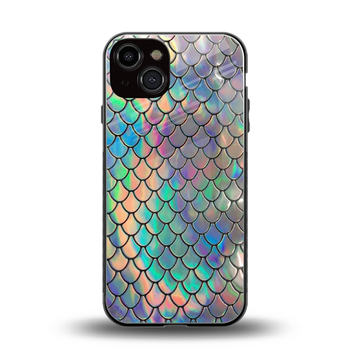 Mermaid back phone cover | glass case for iphone 13