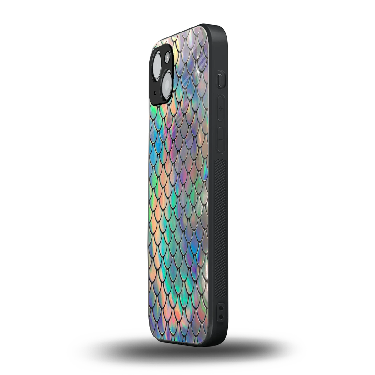 Mermaid iphone 14 plus mobile cover | shockproof glass phone case