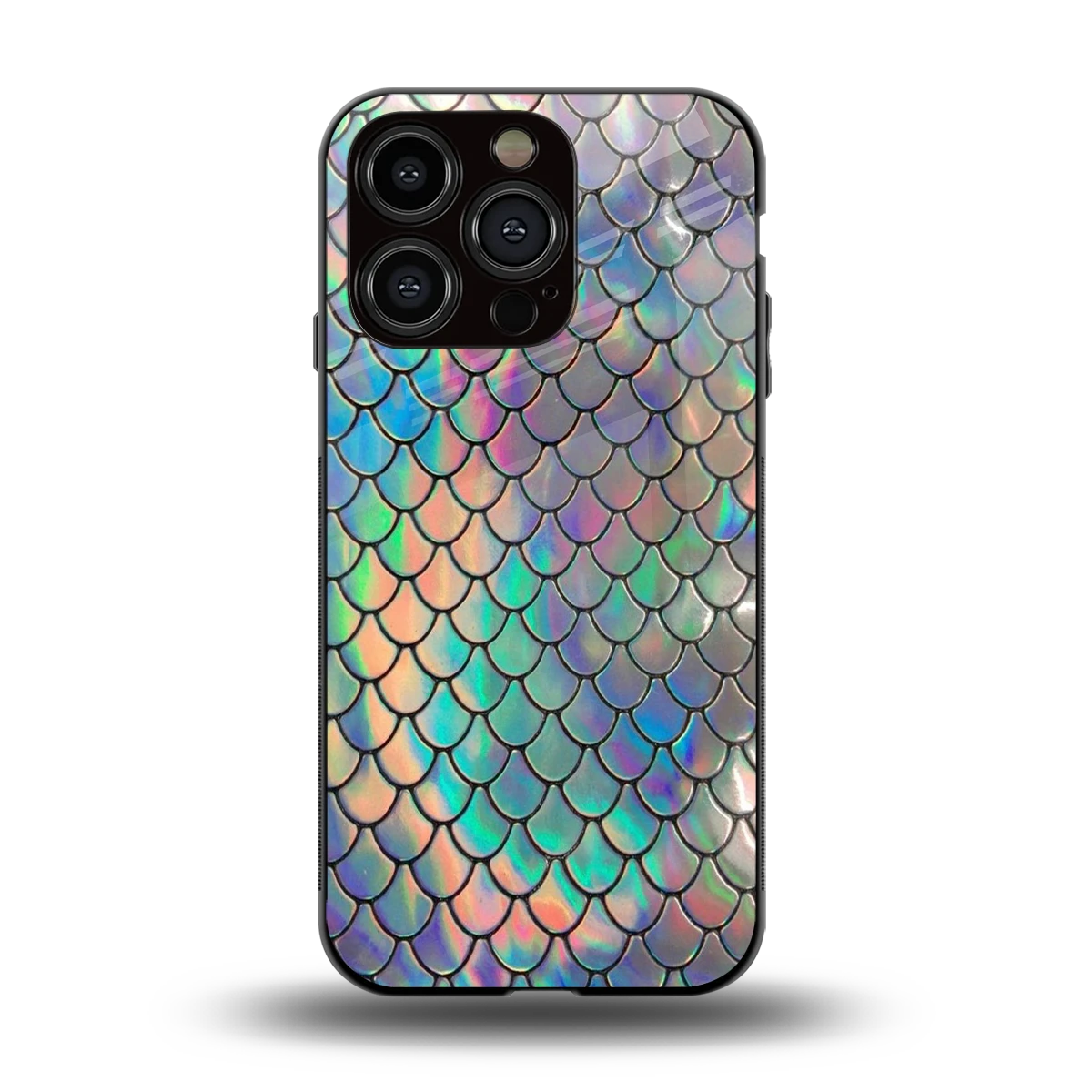 Mermaid back phone cover | glass case for iphone 15 pro