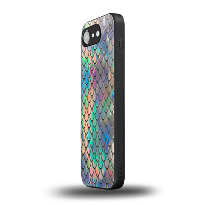Mermaid iphone 16e mobile cover | shockproof glass phone case