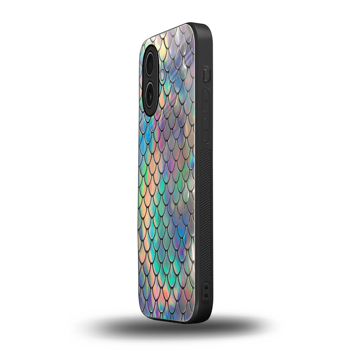Mermaid iphone 17 mobile cover | shockproof glass phone case