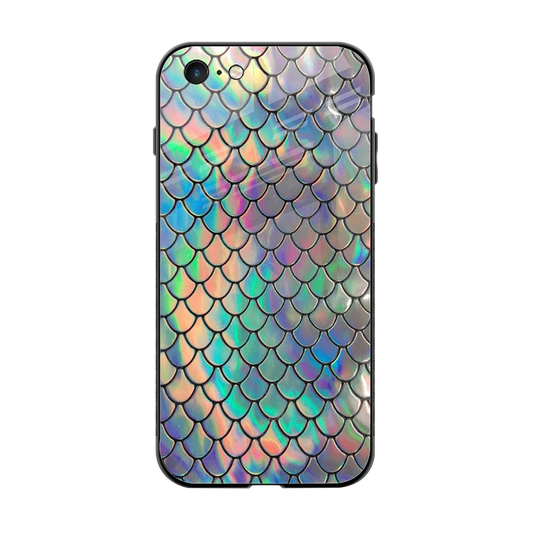 Mermaid back phone cover | glass case for iphone 6s plus