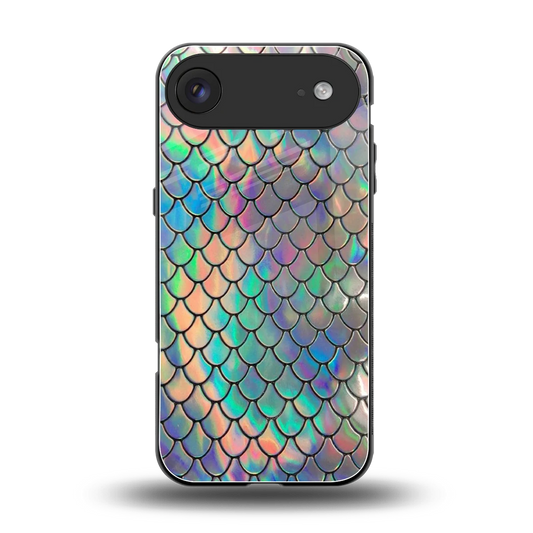 Mermaid back phone cover | glass case for iphone air