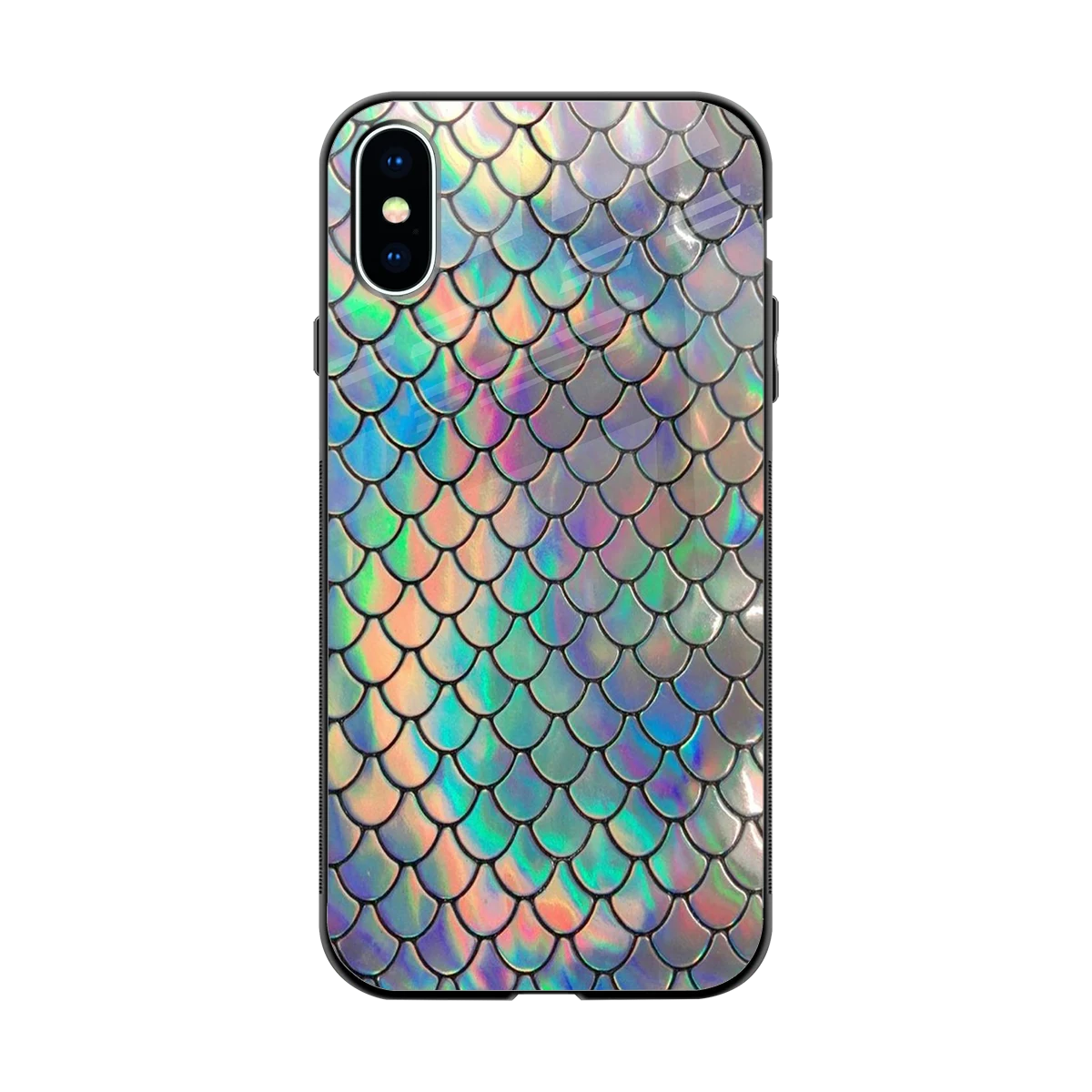 Mermaid back phone cover | glass case for iphone xs
