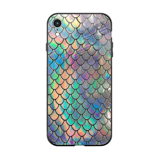 Mermaid back phone cover | glass case for iphone xr