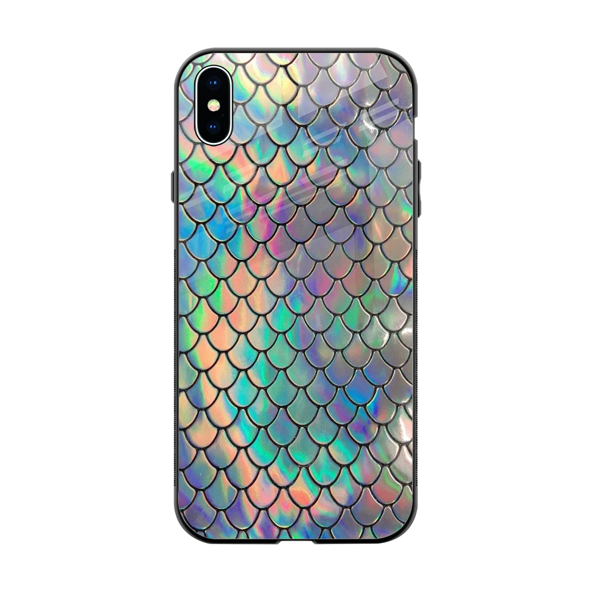 Mermaid back phone cover | glass case for iphone xs max